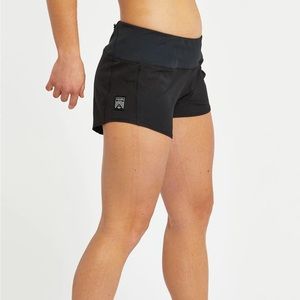 Oiselle Running Shorts, black, size 8
